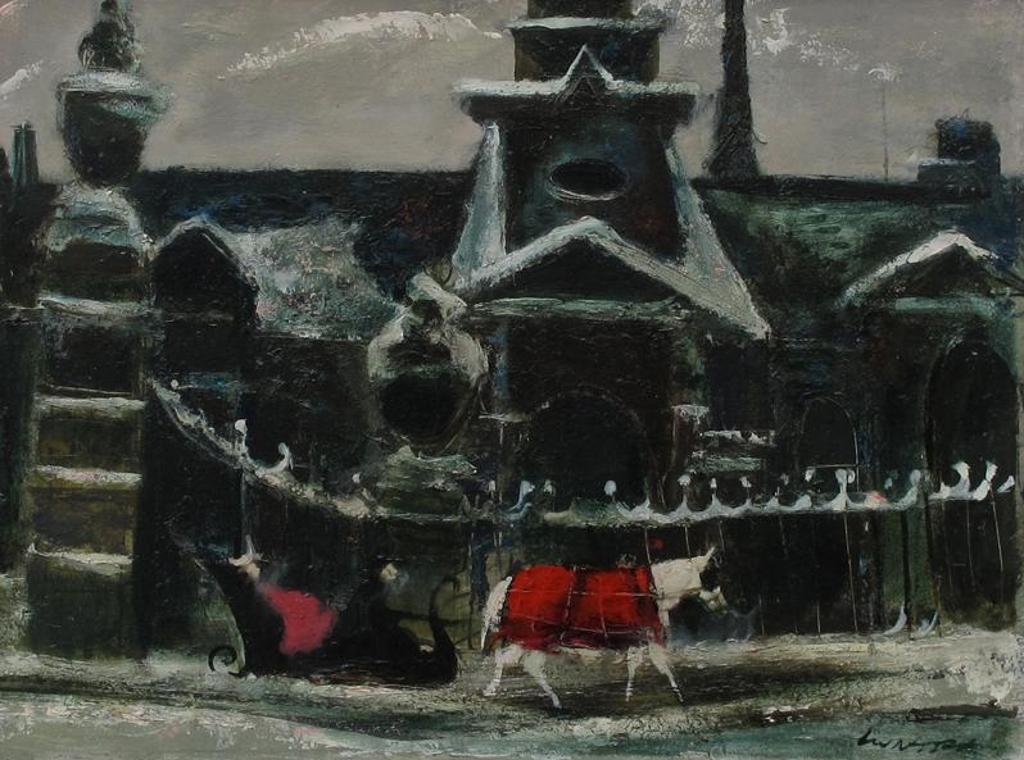 William Arthur Winter (1909-1996) - Sleigh Ride In Town