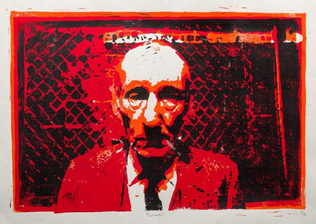 William Seward Burroughs (19174-1997) - Self Portrait - 