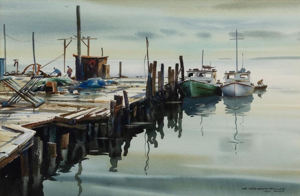Brian Travers-Smith (1931) - The Net-Wharf