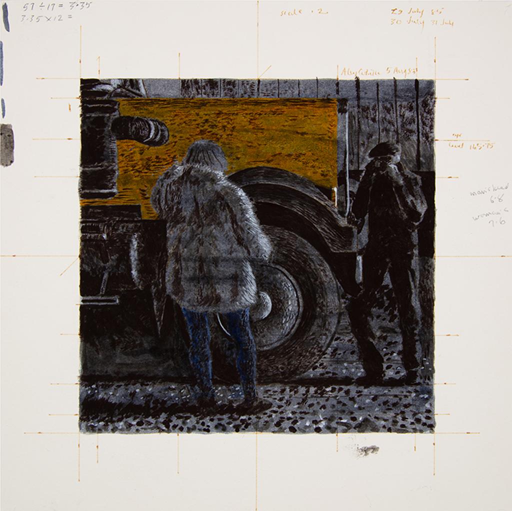 Alexander (Alex) Colville (1920-2013) - Study for Western Star