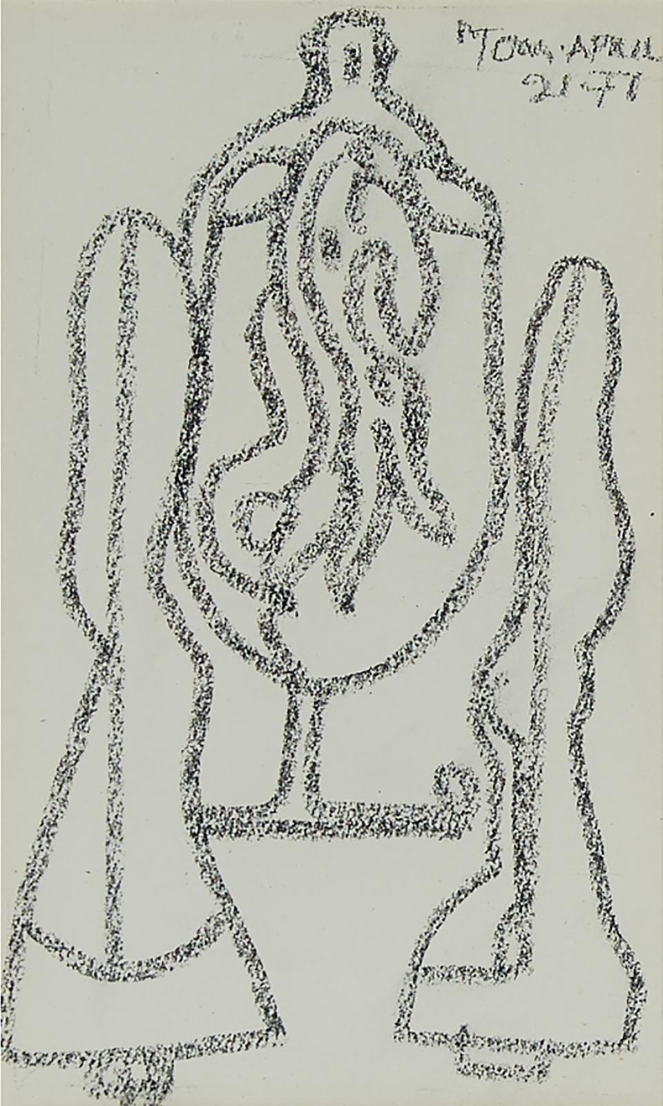 Harold Barling Town (1924-1990) - Untitled (Toy Horse), 1977