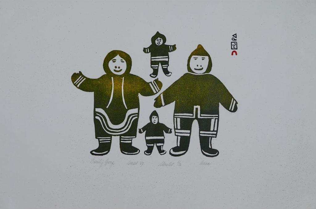 Anna Kingwatsiak (1911-1971) - Family Group