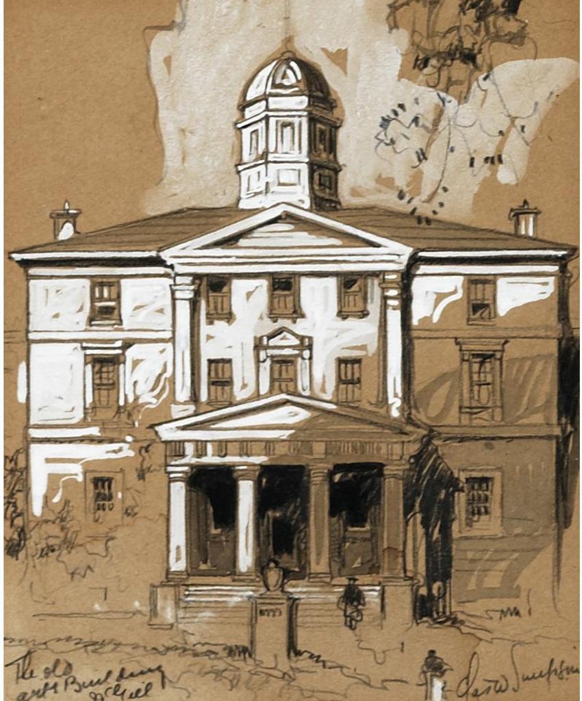 Charles Walter Simpson (1878-1942) - The Old Arts Building, Mcgill