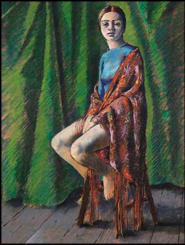 Frederick Joseph (Fred) Ross (1927-2014) - Dancer with Red Shawl