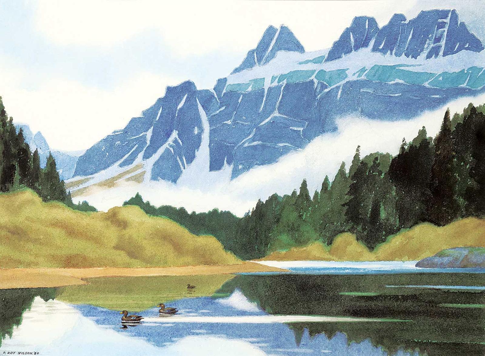 Percy Roy Wilson (1900-2001) - Mount Bident