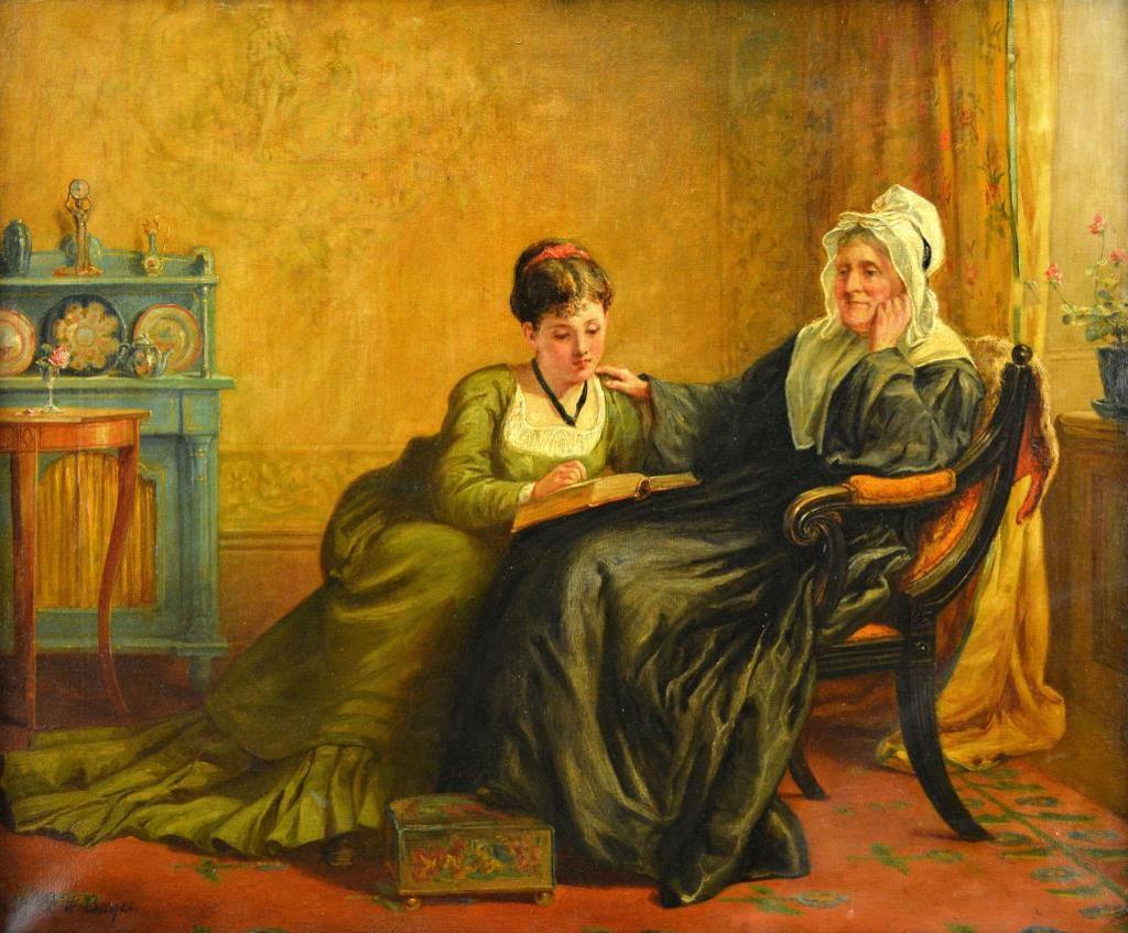 Alfred Walter Bayes (1832-1909) - Sunday Morning