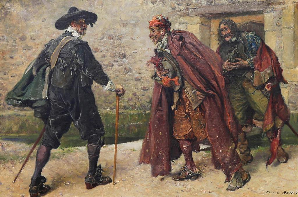 Edgar Bundy (1862-1922) - Old Soldiers