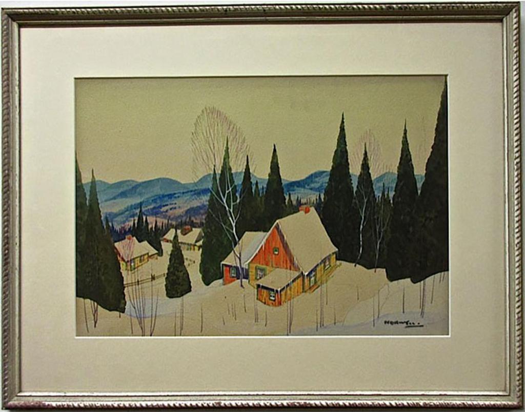 Graham Norble Norwell (1901-1967) - Snowed In - Laurentians