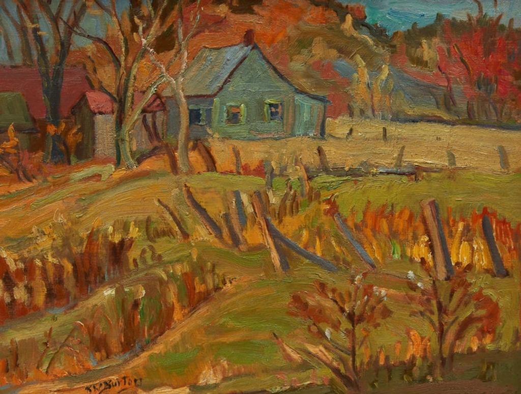 Ralph Wallace Burton (1905-1983) - The Brown Farm, Cantley, Que