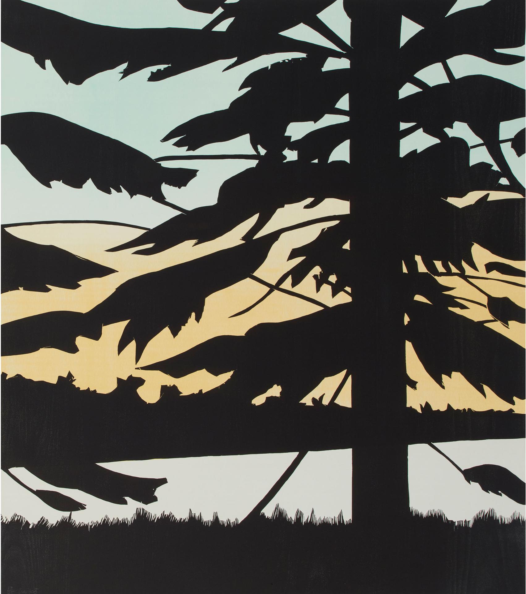 Alex Katz (1927) - TWILIGHT 1, 2009 [S. 462]