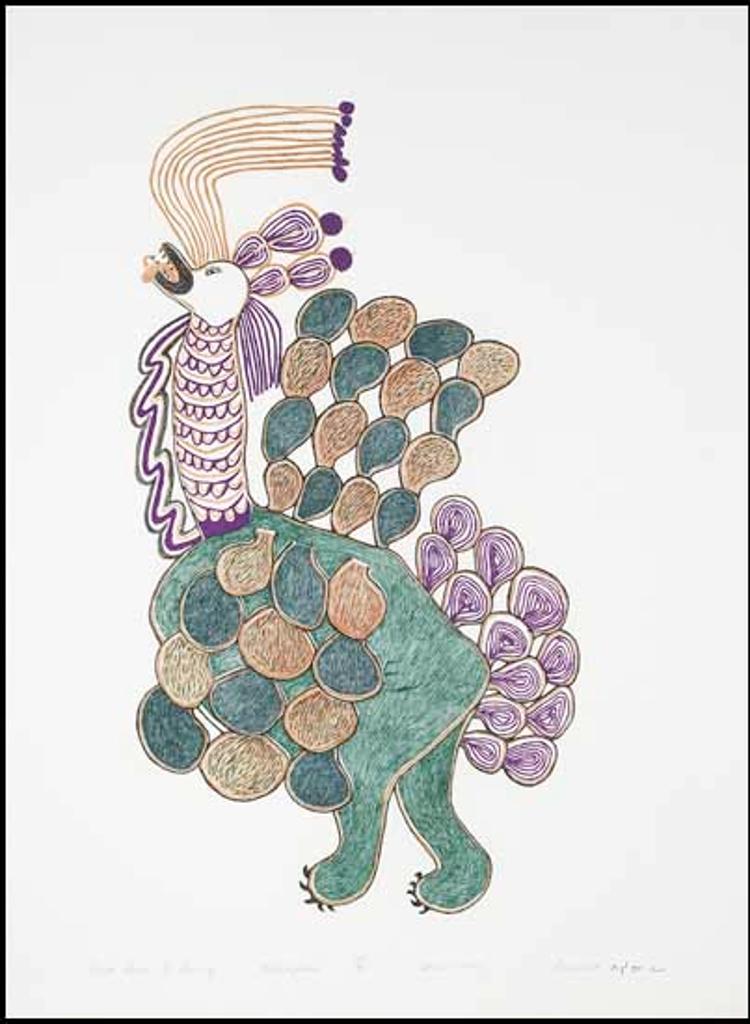 Pitseolak Ashoona (1904-1983) - First Bird of Spring