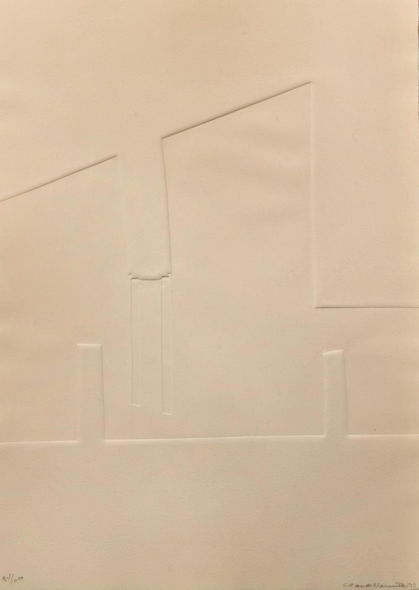 Claude Vermette (1930-2006) - Untitled - Architectural
