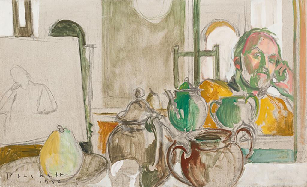 Joseph (Joe) Francis Plaskett (1918-2014) - L'artiste méditant No. 2
