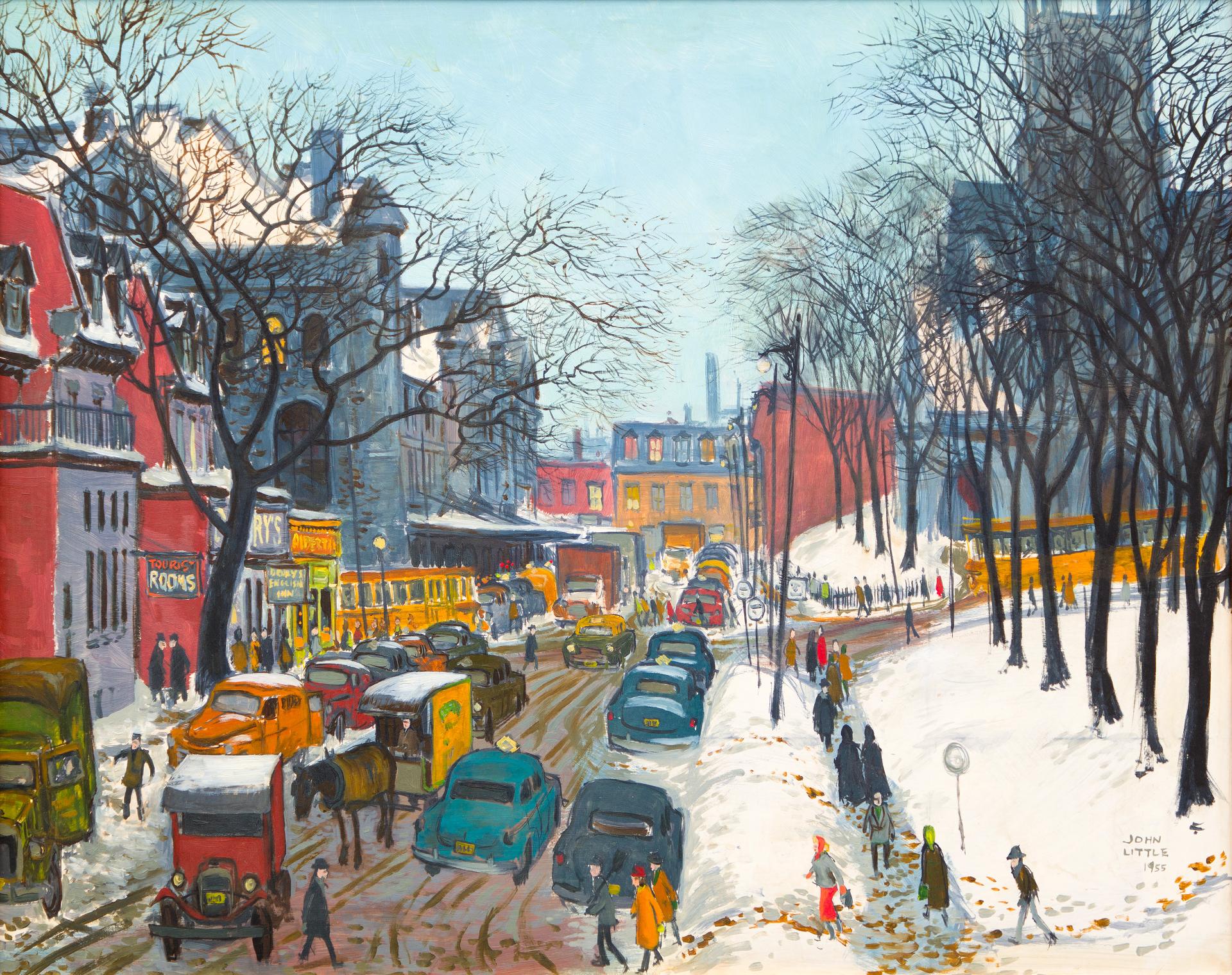 John Geoffrey Caruthers Little (1928-2024) - Osborne W., Montréal, 1955
