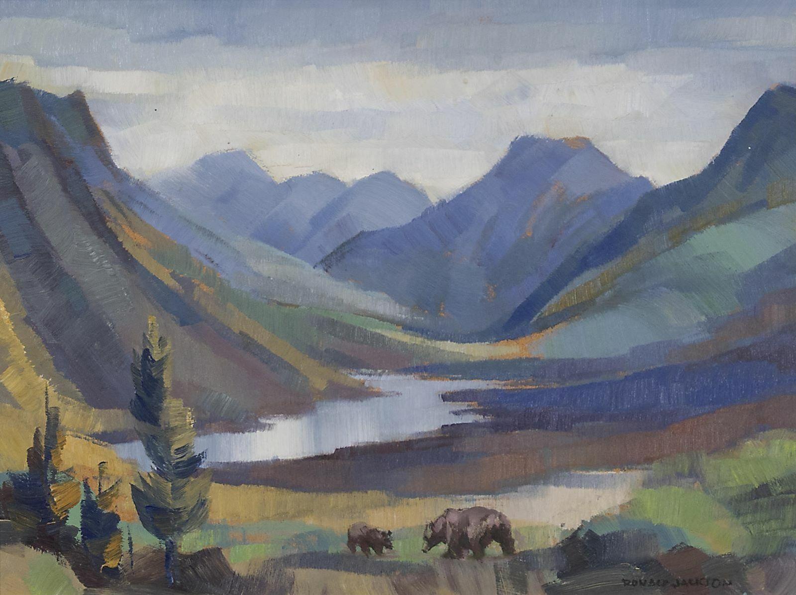 Ronald Threlkeid Jackson (1902-1992) - Olympic Mts