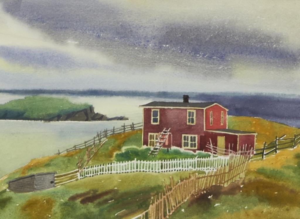 Doris Jean McCarthy (1910-2010) - House at Ferryland