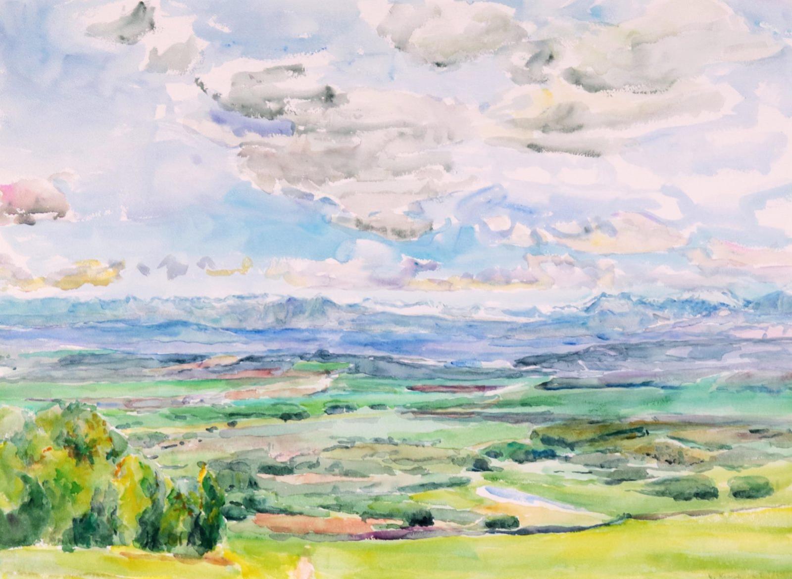 Dorothy Elsie Knowles (1927-2001) - Sunday At The Leighton Centre; 1989