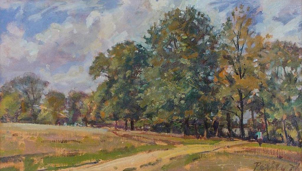 Llewellyn Petley-Jones (1908-1986) - oil on canvas signed and dated on verso