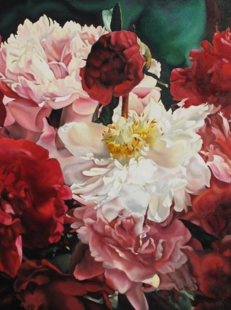 Gabor L. Nagy (1945) - Peonies For The Third Millenium; 2000