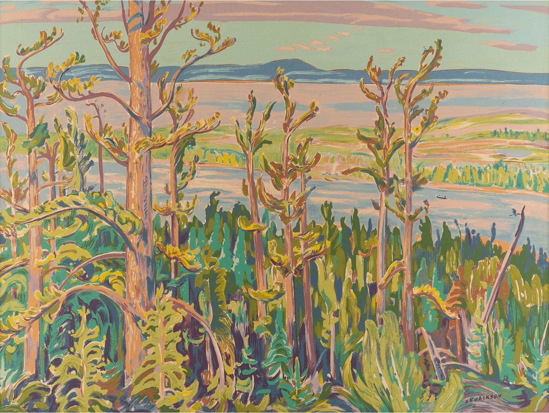 Alexander Young (A. Y.) Jackson (1882-1974) - Jack Pine, 1950