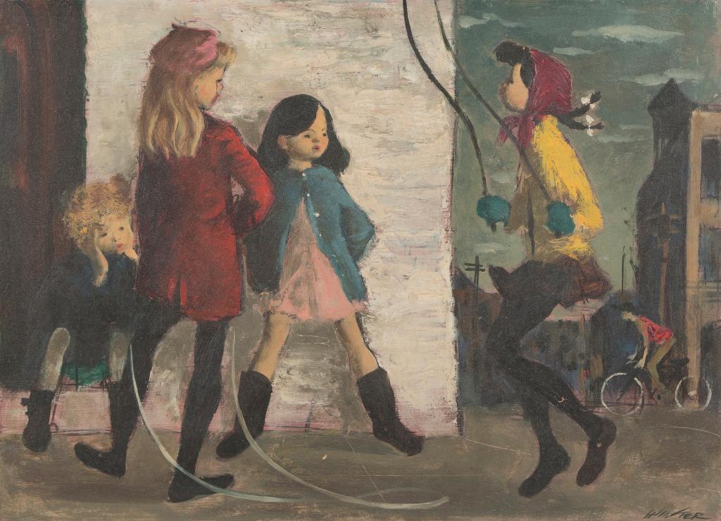 William Arthur Winter (1909-1996) - Skipping