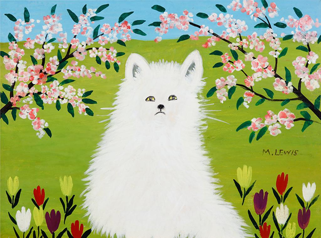 Maud Kathleen Lewis (1903-1970) - White Cat