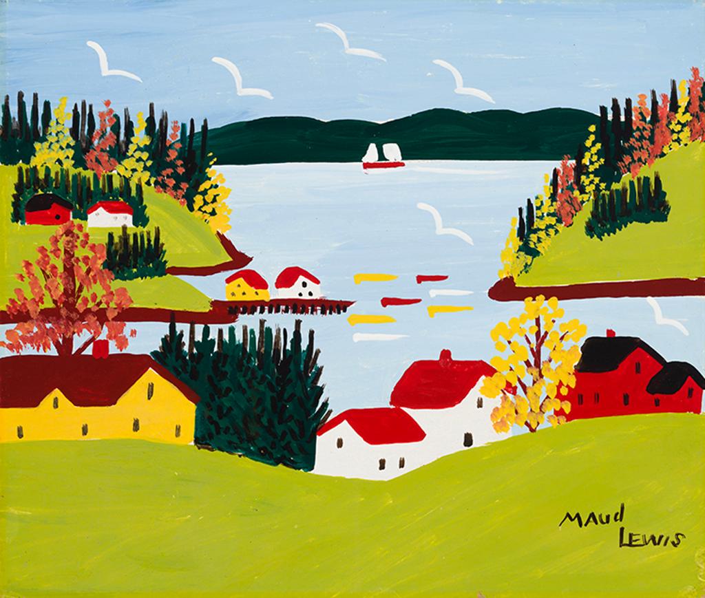Maud Kathleen Lewis (1903-1970) - Sandy Cove