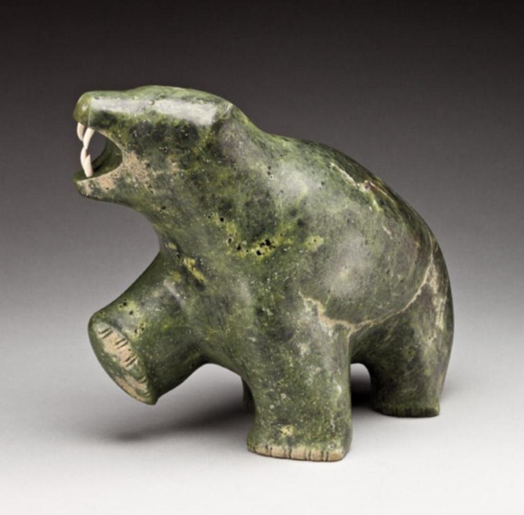 Pauta Saila (1916-2009) - Mottled light green stone,