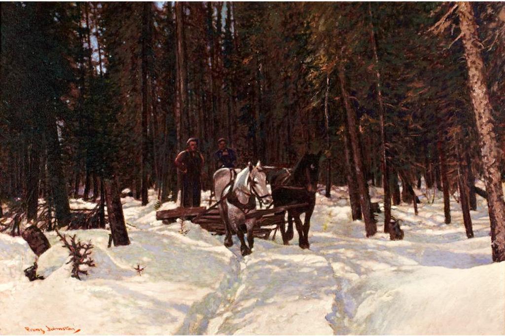 Frank (Franz) Hans Johnston (1888-1949) - The Silent Places