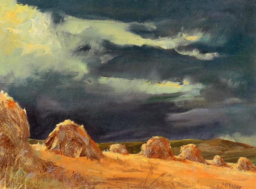 Armand Frederick Vallee (1921-2009) - Stook Field, Millarville