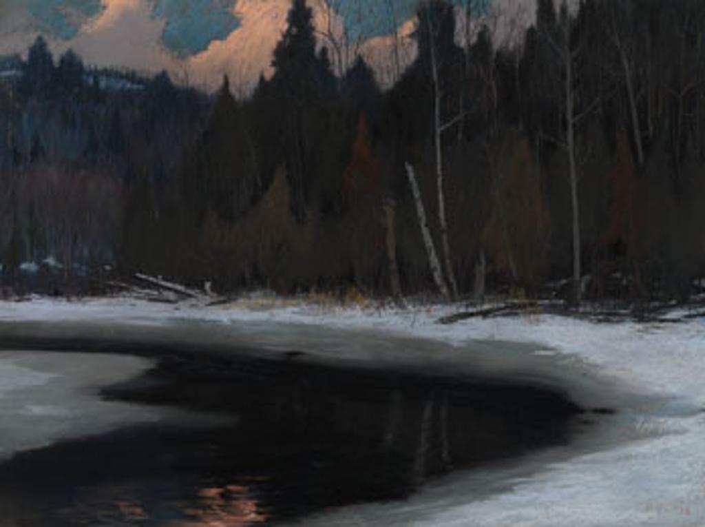 Maurice Galbraith Cullen (1866-1934) - Winter Shoreline