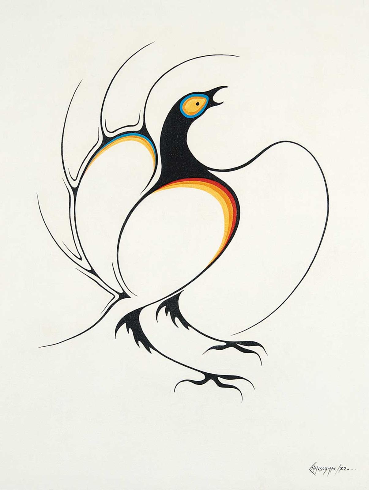 Clemence Wescoupe (1951-2018) - Drumming of the Grouse
