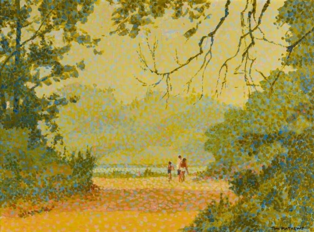 Thomas Tom Mathews (1920-2000) - An Afternoon Stroll