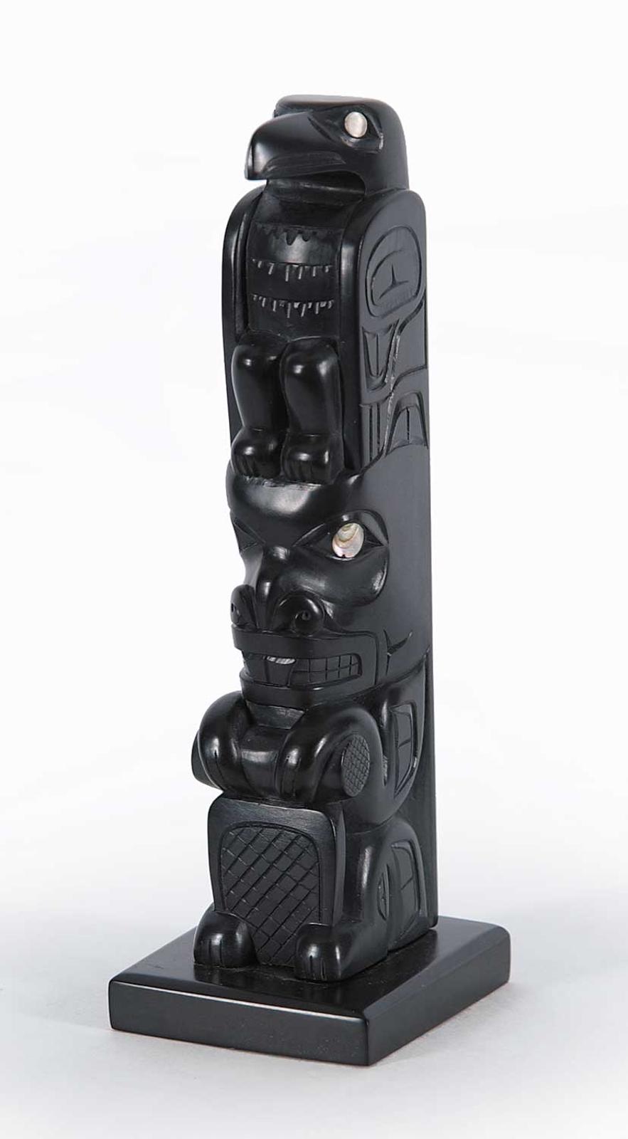 Glen Pollard (1957) - Haida Raven and Beaver
