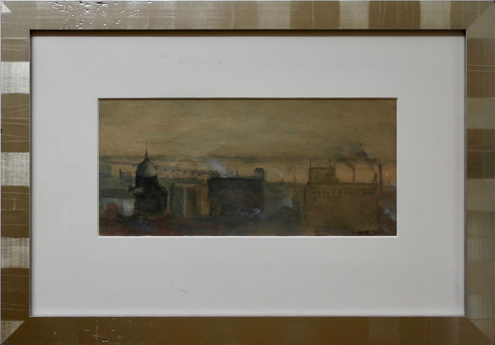 Marian Mildred Dale Scott (1906-1993) - Untitled (Smoke Stacks)