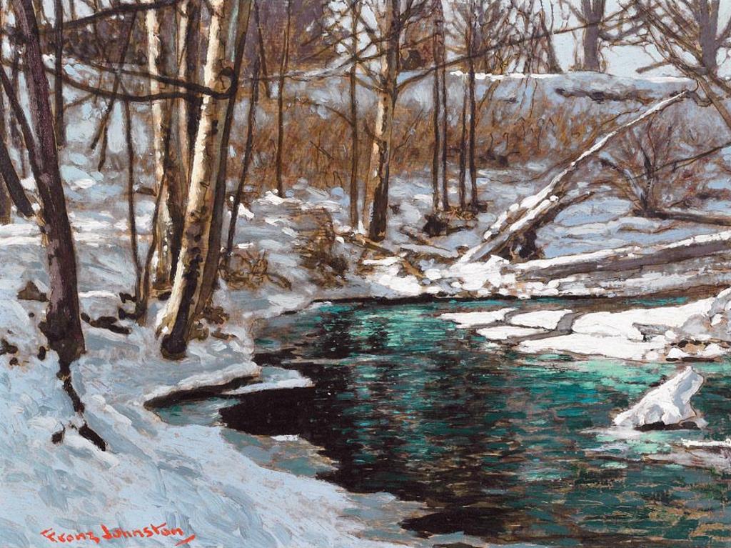Frank (Franz) Hans Johnston (1888-1949) - Early Winter Morning