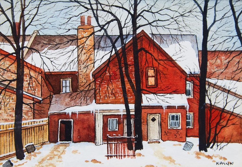 John Kasyn (1926-2008) - Back of Baldwin Street