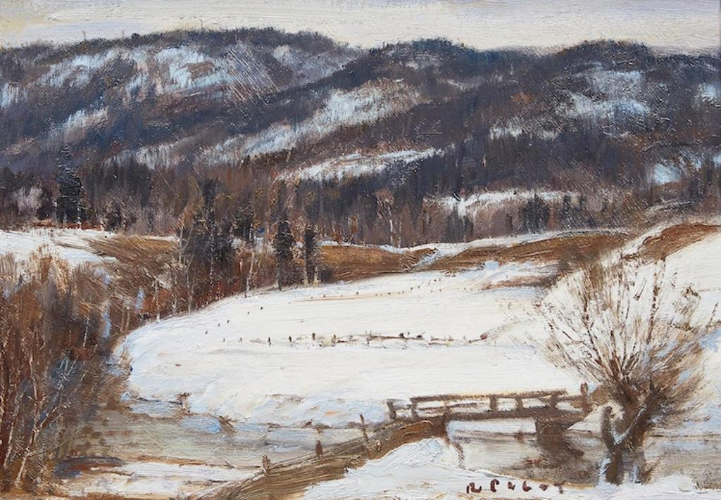 Robert Wakeham Pilot (1898-1967) - March Day - St. Margaret’s, Quebec