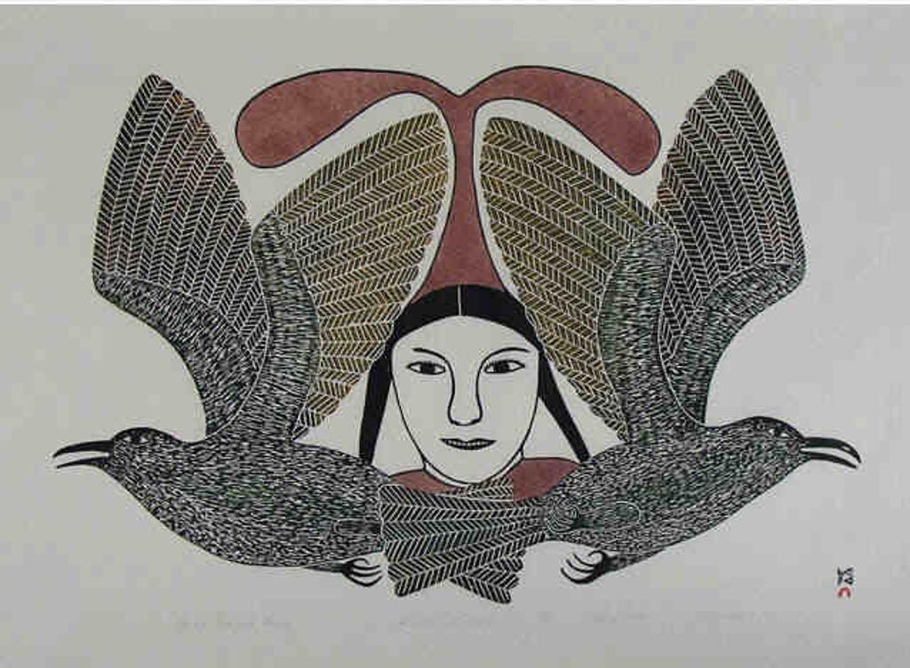 Kenojuak Ashevak (1927-2013) - Untitled