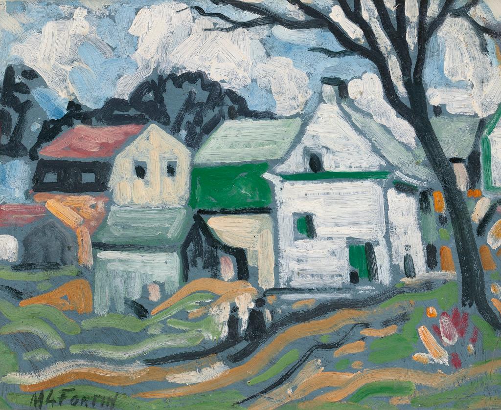 Marc-Aurèle Fortin (1888-1970) - Maisons De Sainte Rose