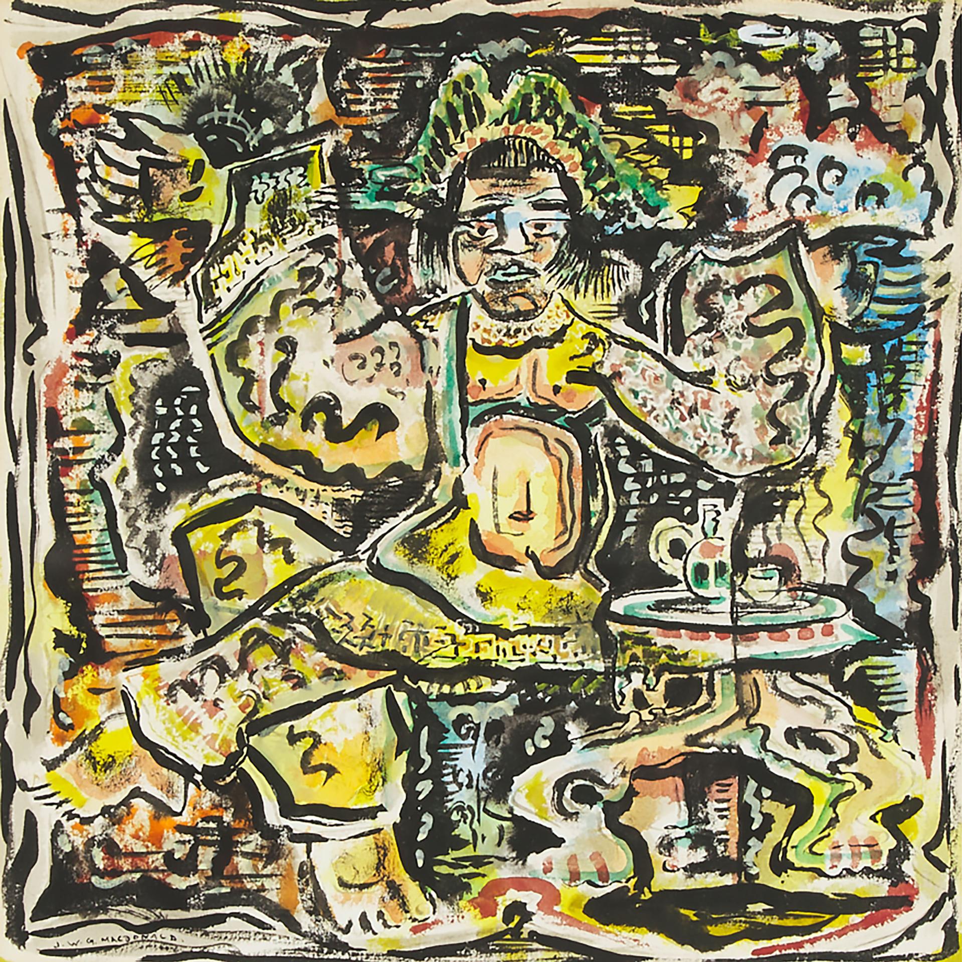 James (Jock) Williamson Galloway MacDonald (1897-1960) - Eastern Potentate, Ca.1951