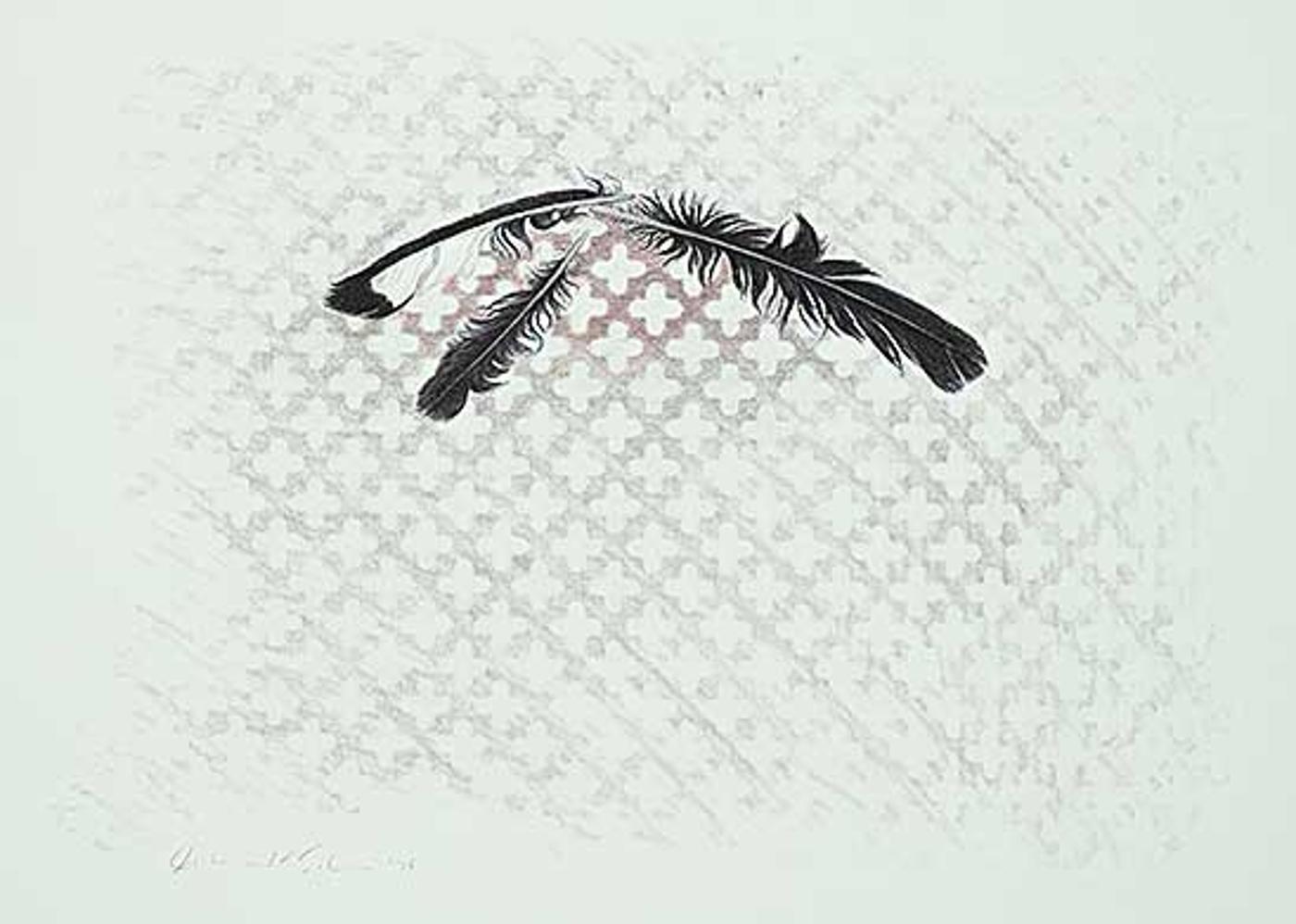 John Kenneth Esler (1933-2001) - Untitled - Feathers