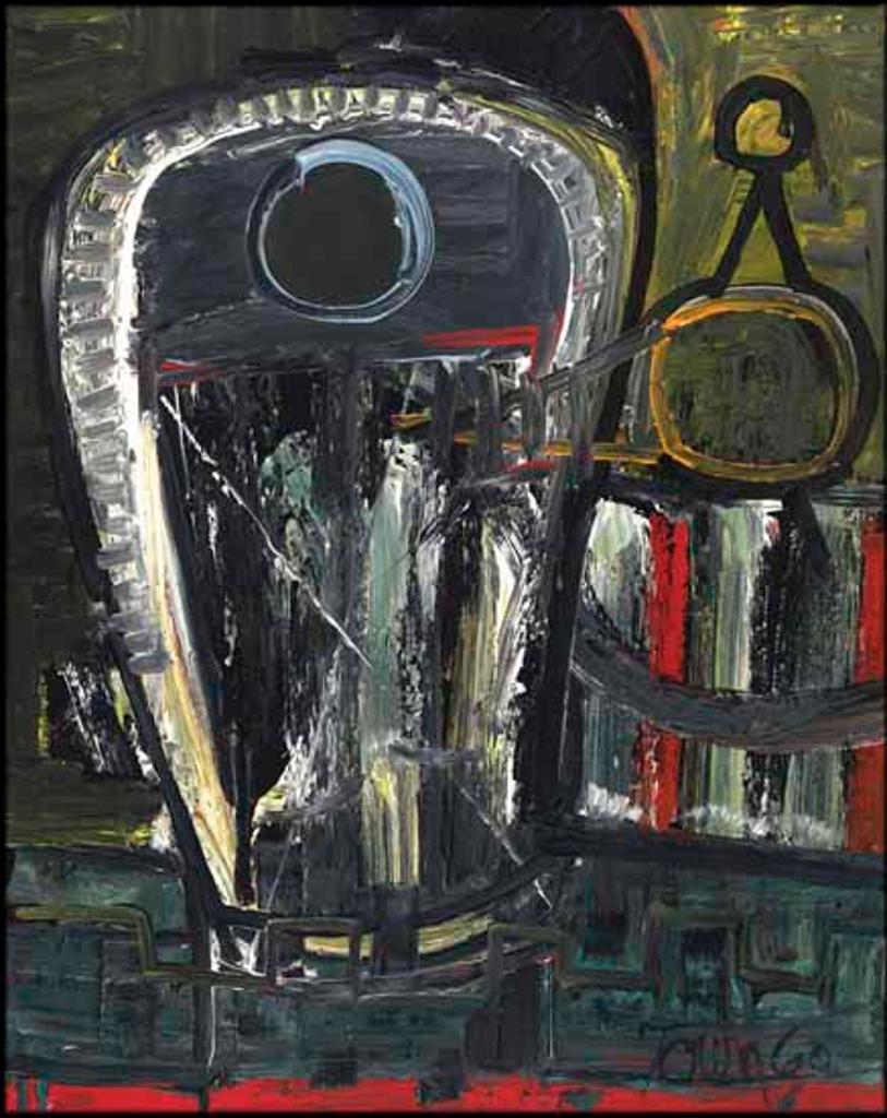 Harold Barling Town (1924-1990) - The Master's Dilemma (with Flower)