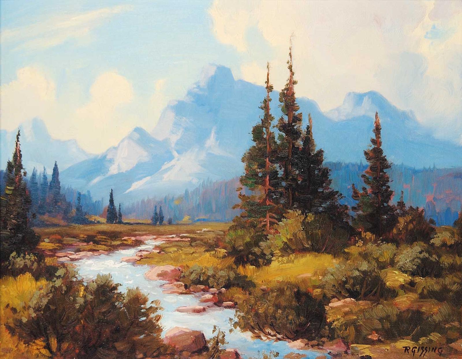 Roland Gissing (1895-1967) - Meadow Creek