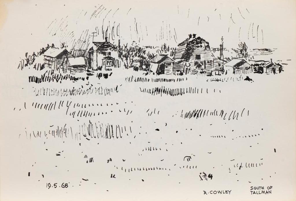 Reta Madeline Cowley (1910-2004) - Pages From a Summer Sketchbook