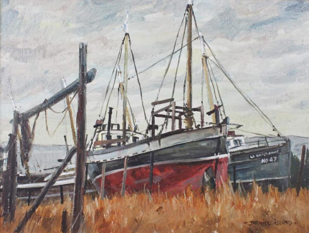 Daniel J. Izzard (1923-2007) - Out For the Winter - Anse Jersey