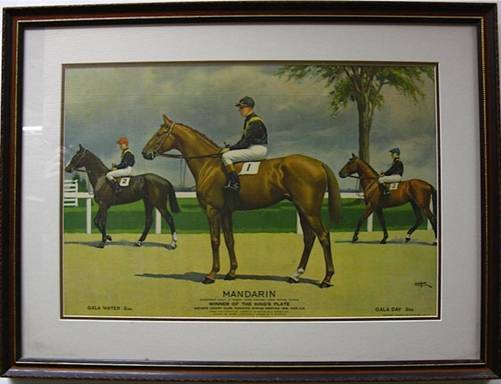 Arthur Henry Hider (1870-1952) - Mandarin - Winner Of The King’S Plate
