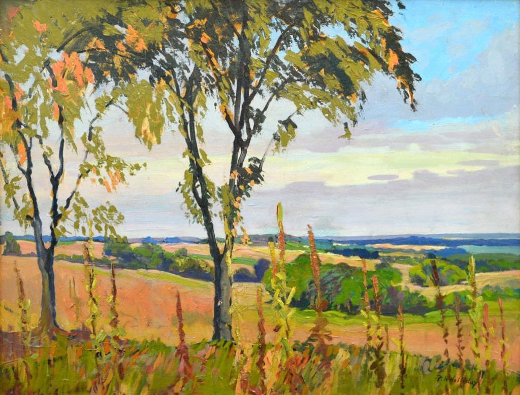 Frank A. Halliday (1930) - Mullens Under Elm Trees, Caledon Hills