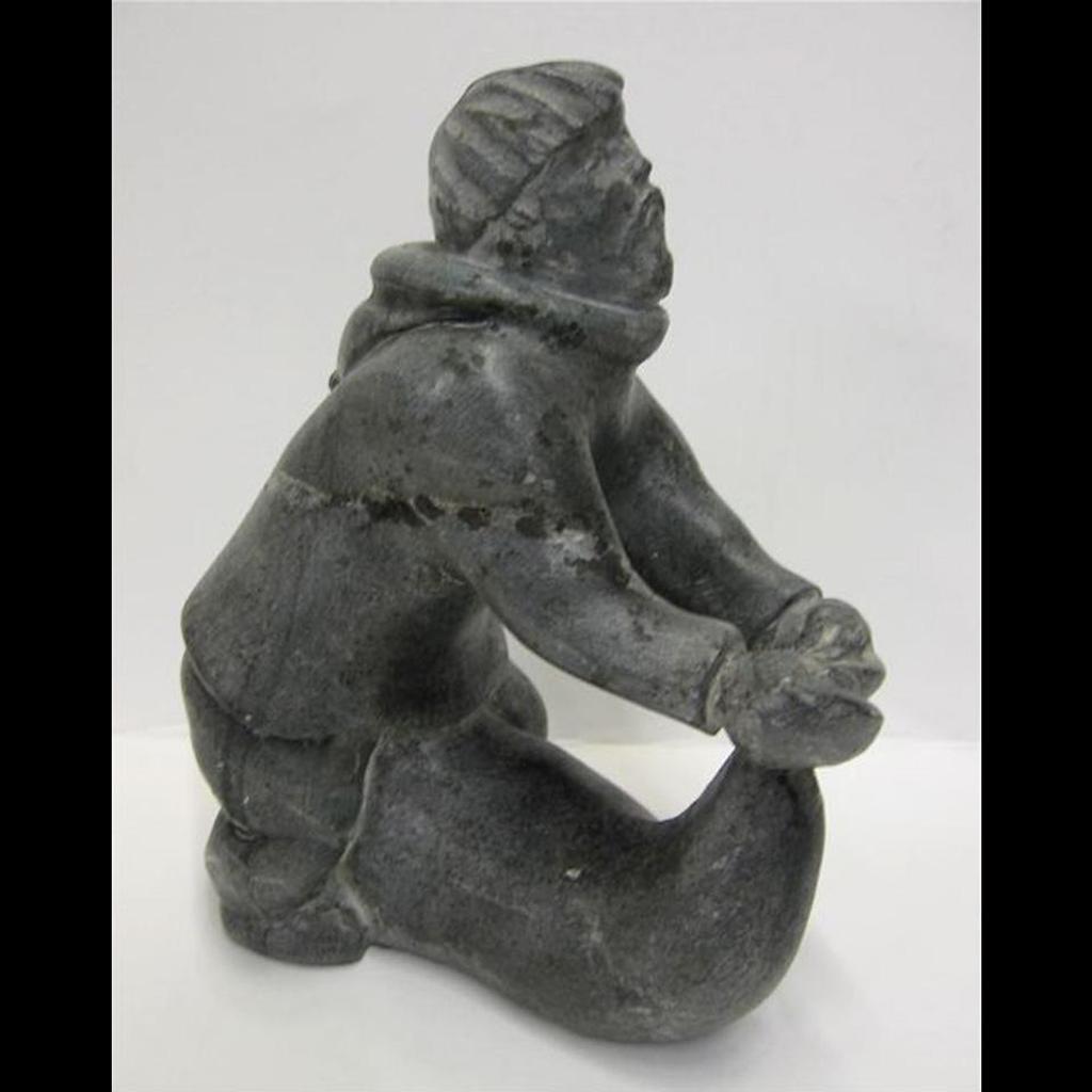 George Kopak Tayarak (1931-1990) - Hunter With Seal