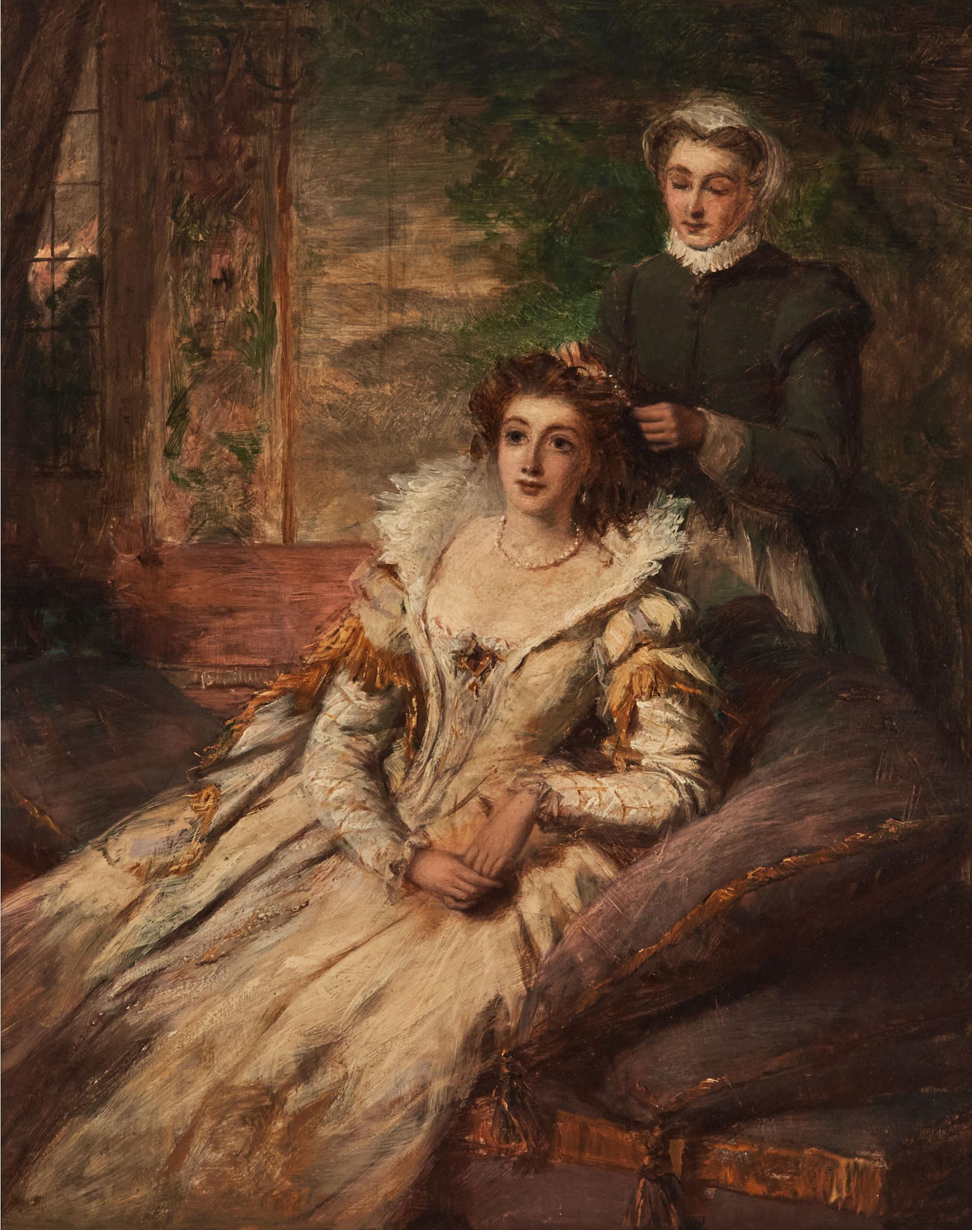 William Powell Frith - Portrait Of Amy Robsart
